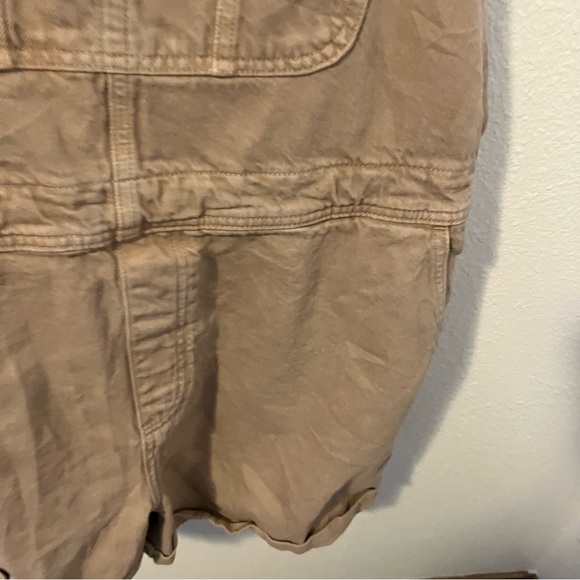 Comfy Old Navy Tan Corduroy Overall Shorts- 2X - Picture 7 of 10